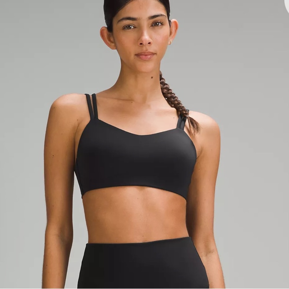 lululemon athletica Midnight Black Sports Bra-Size 4